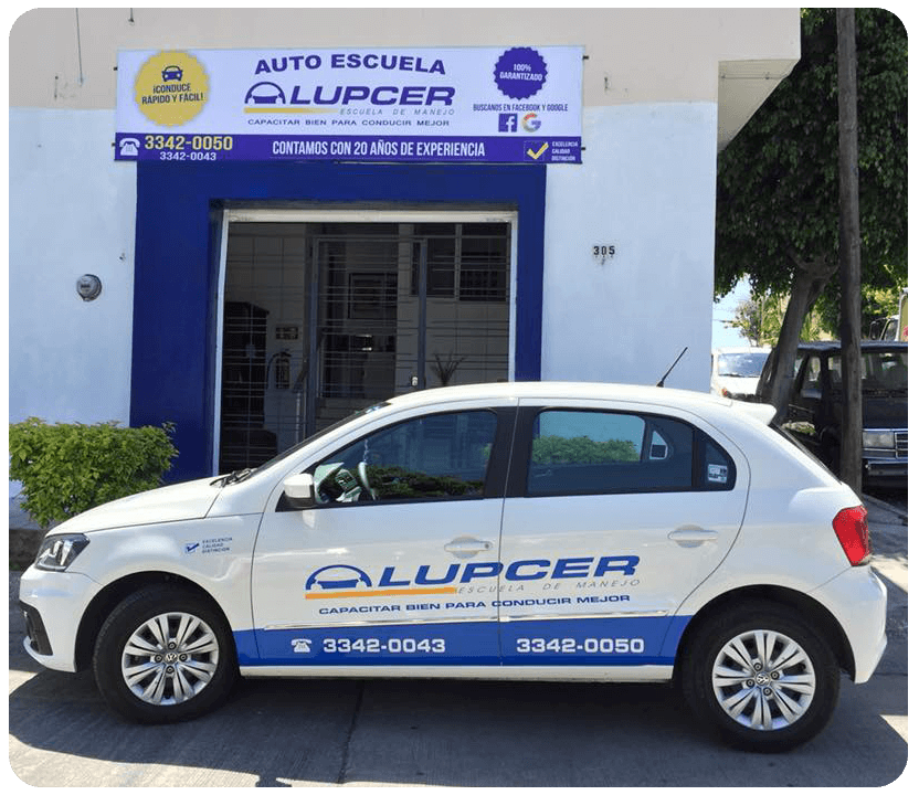 Escuela de manejo Lupcer guadalajara