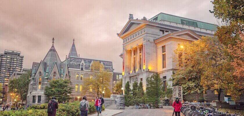 Mejores universidades en Canadá