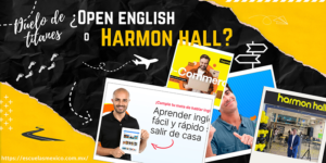 Open english o Harmon hall